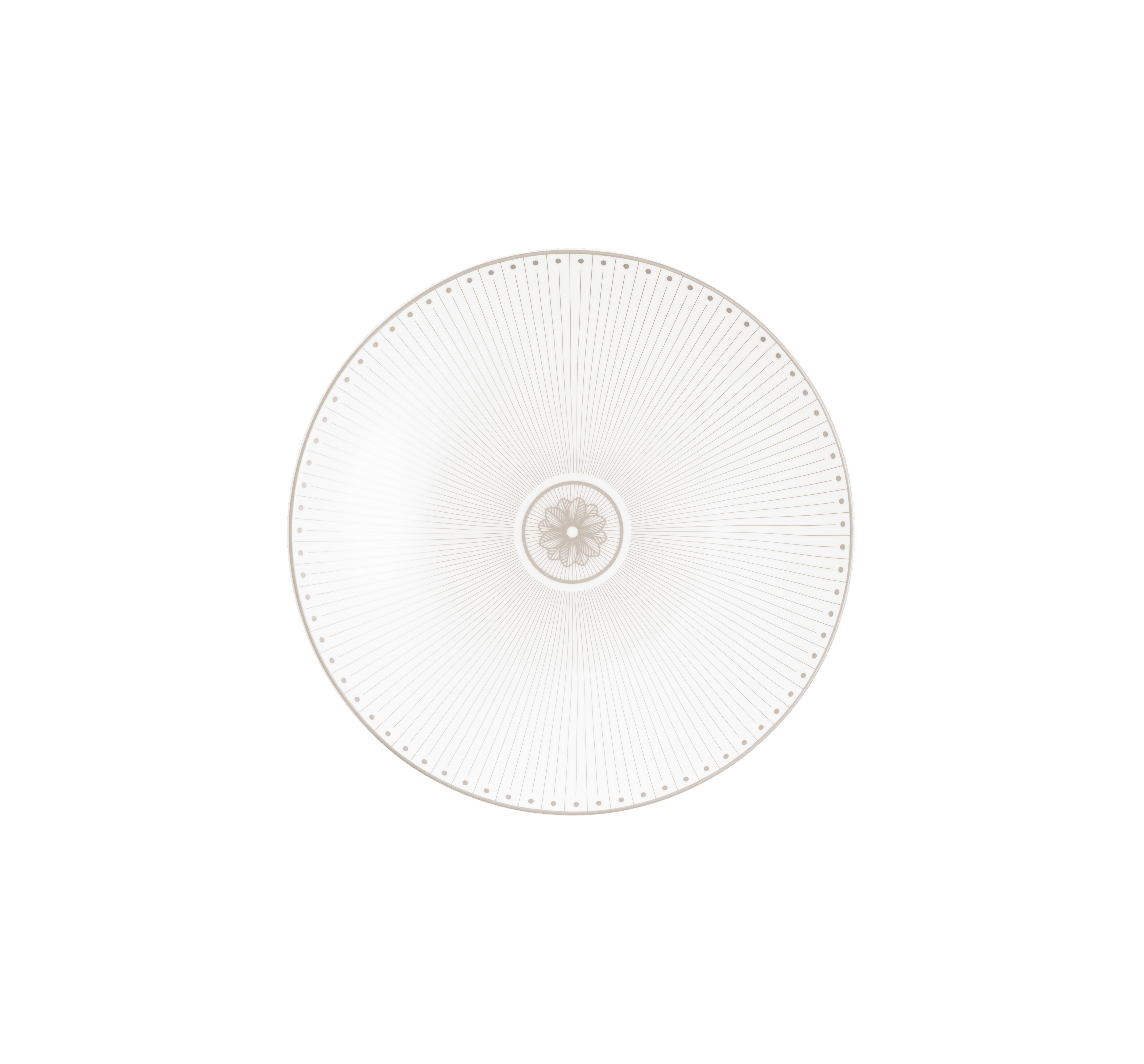 Porcelain Dessert/Luncheon/Salad plate Platinium Finish